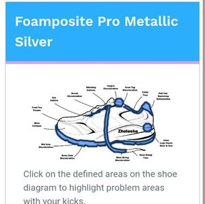 Pre owned Nike Foamposite